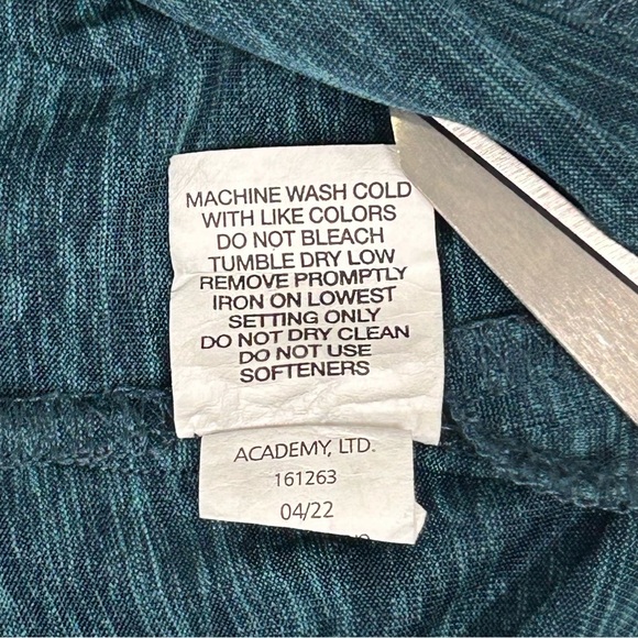 2 for$15 BCG Teal Ombre Short Sleeve Tee Shirt - Picture 5 of 8